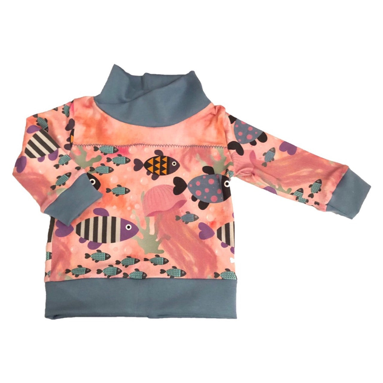 Watercolor Peach Trikå/Jersey