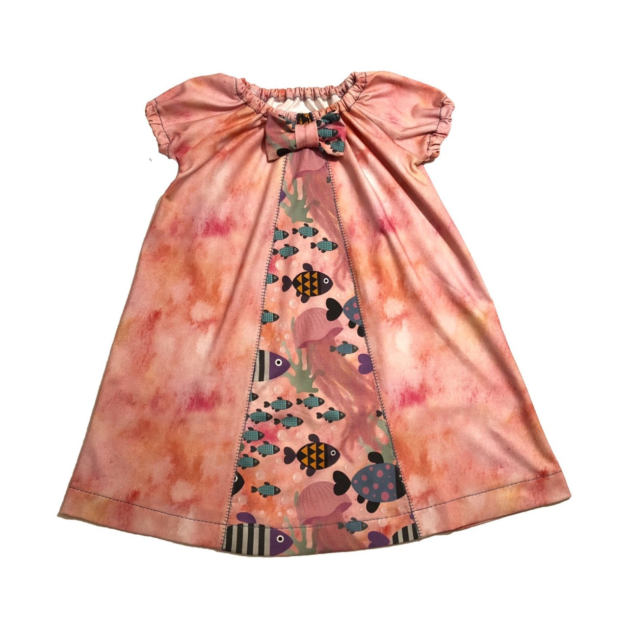 Watercolor Peach Trikå/Jersey