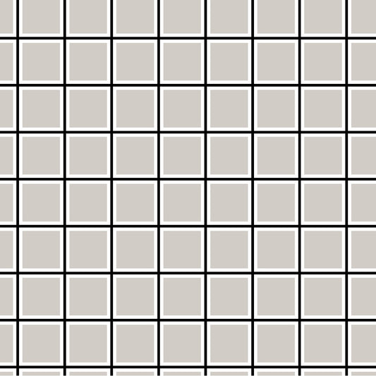 Rabbit Grid Latte Trikå/Jersey