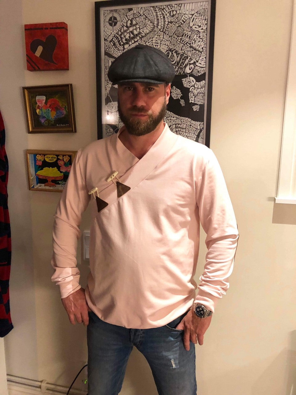 Rockin Roller strl XXXS-XXXXL Pappersmönster