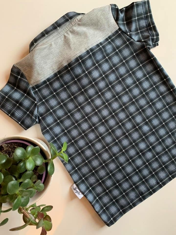 Miniskotten Trikå/Jersey Duvblå