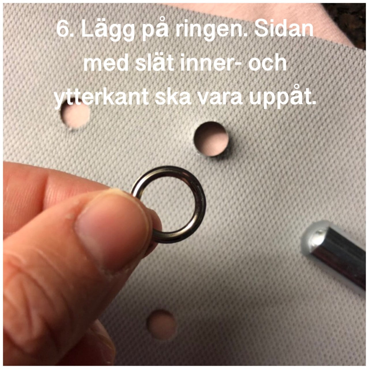 Öljetter 10 mm innerdiameter, 16-pack