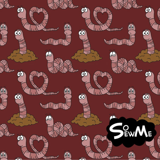 Worms Trikå/Jersey Deep Red