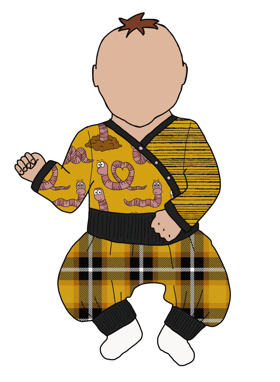 Chalk Stripes Sweatshirt/College Teal