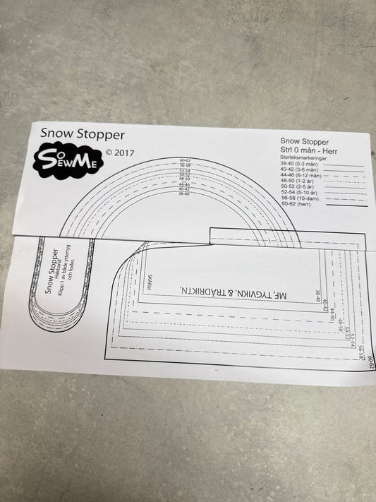 Mönsterark Snow Stopper