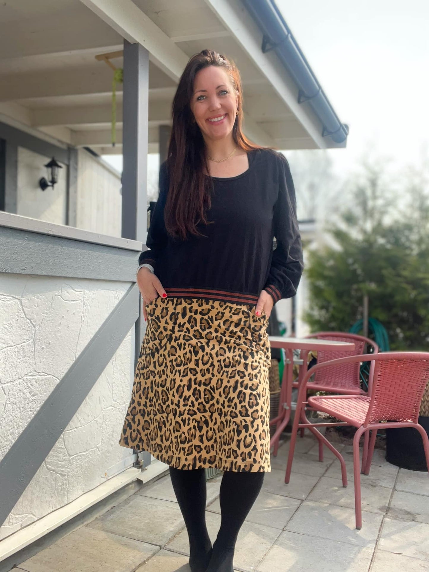 Simple Skirt Strl 34-56 PDF-mönster