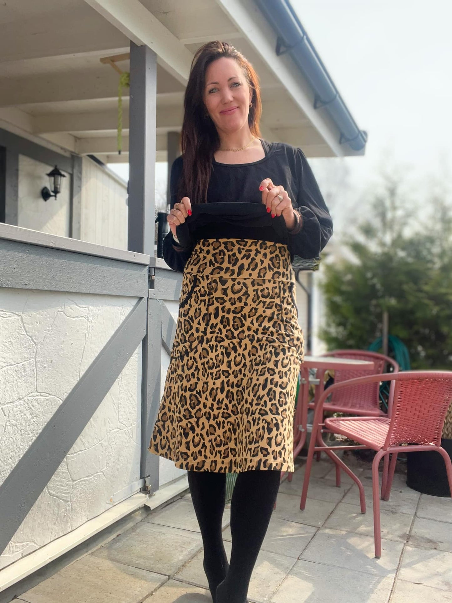 Simple Skirt Strl 34-56 PDF-mönster