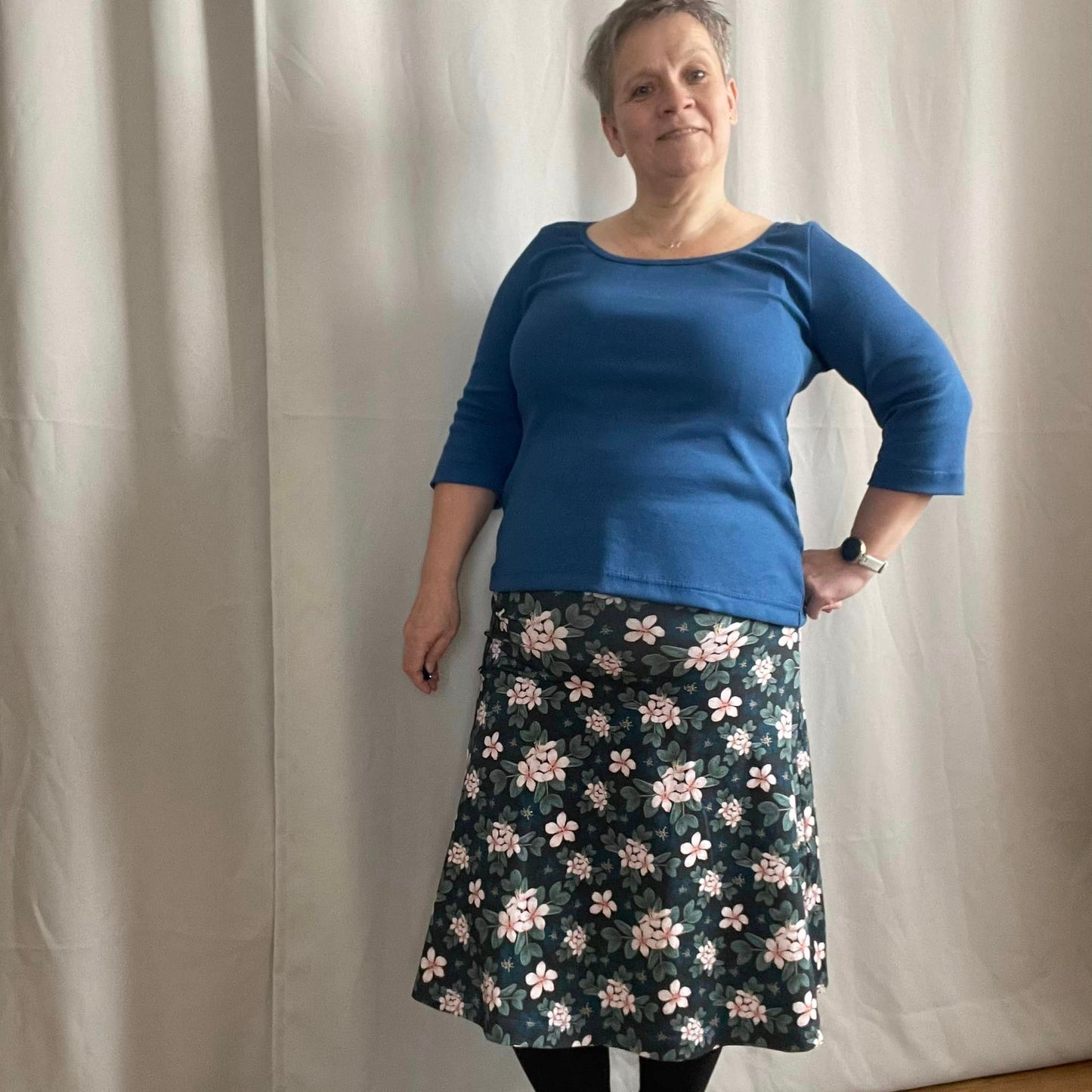 Simple Skirt Strl 34-56 PDF-mönster