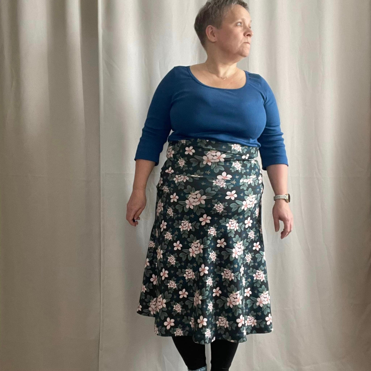 Simple Skirt Strl 34-56 PDF-mönster