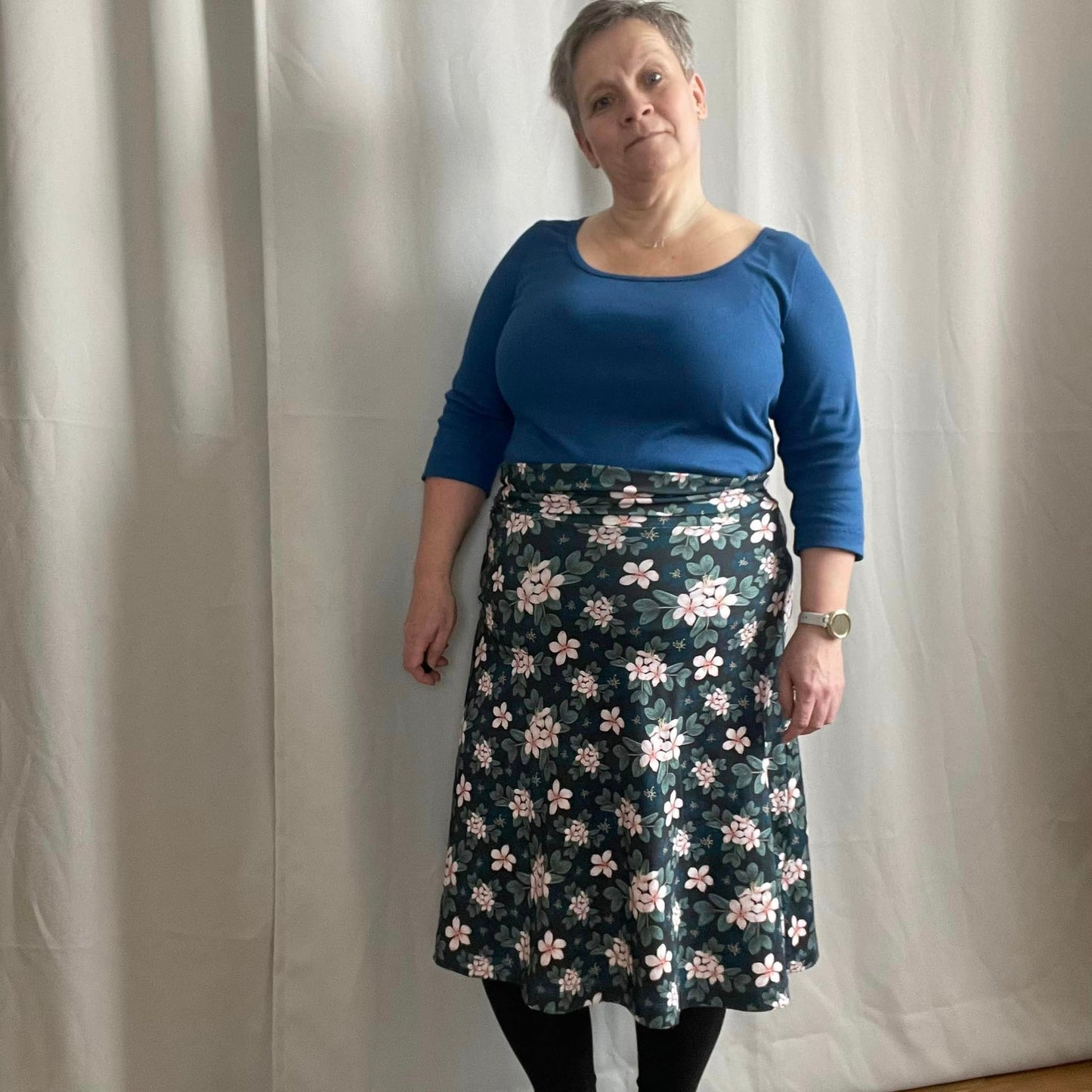 Simple Skirt Strl 34-56 Pappersmönster