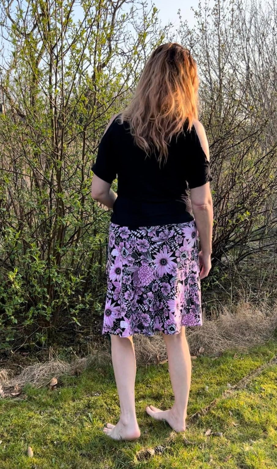 Simple Skirt Strl 34-56 PDF-mönster