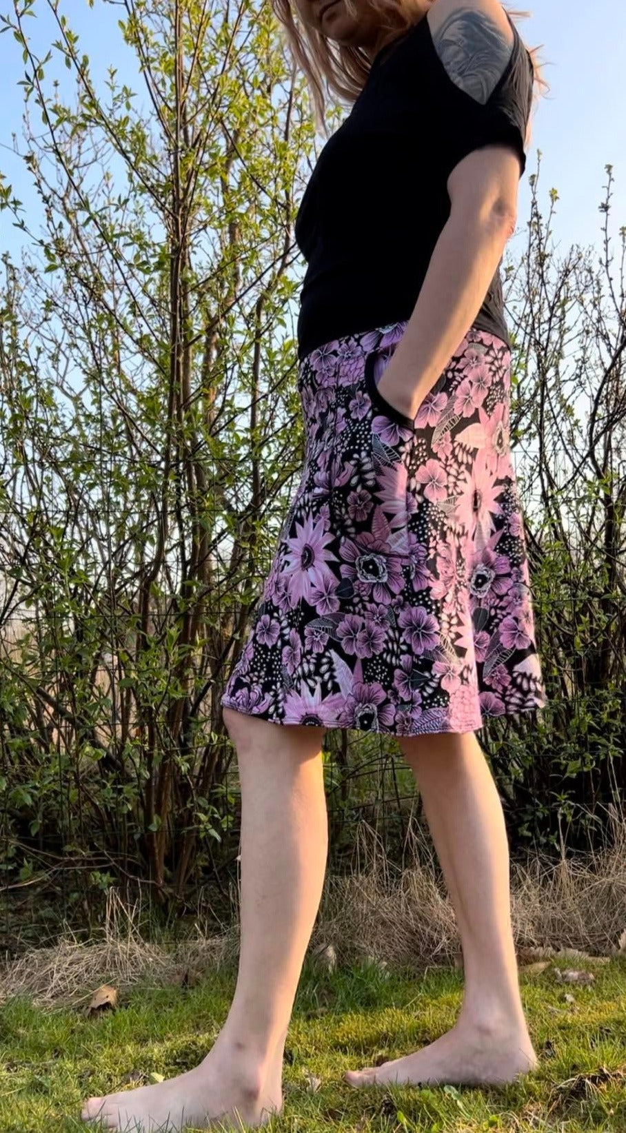 Simple Skirt Strl 34-56 PDF-mönster