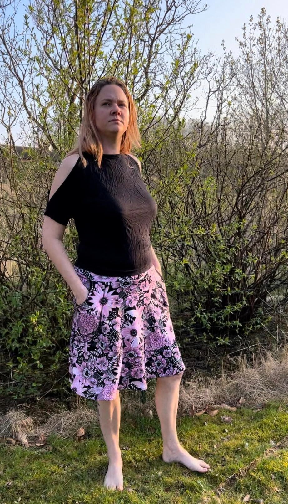 Simple Skirt Strl 34-56 PDF-mönster