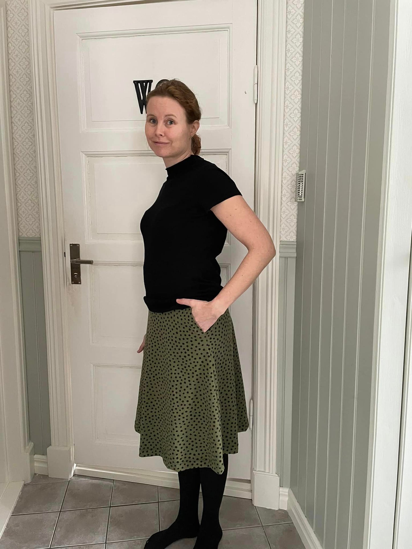 Simple Skirt Strl 34-56 PDF-mönster