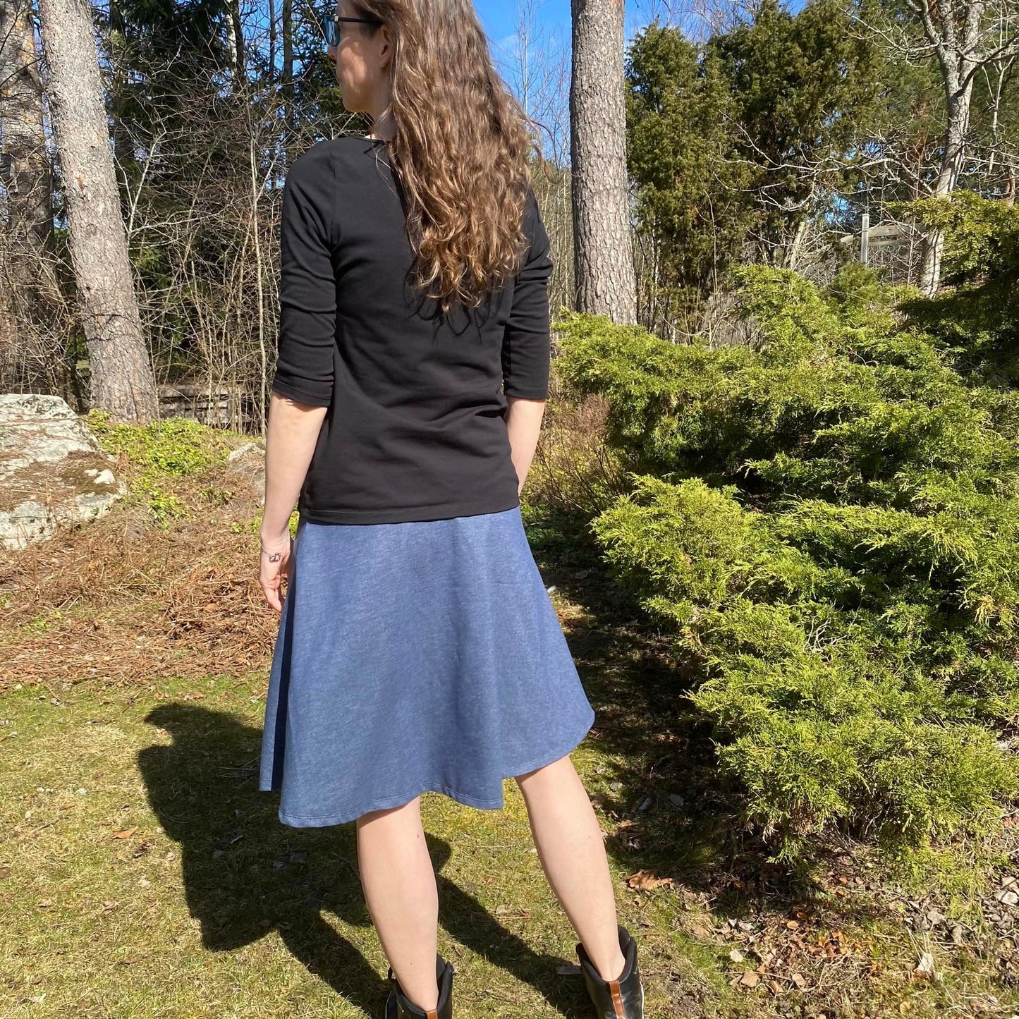 Simple Skirt Strl 34-56 PDF-mönster