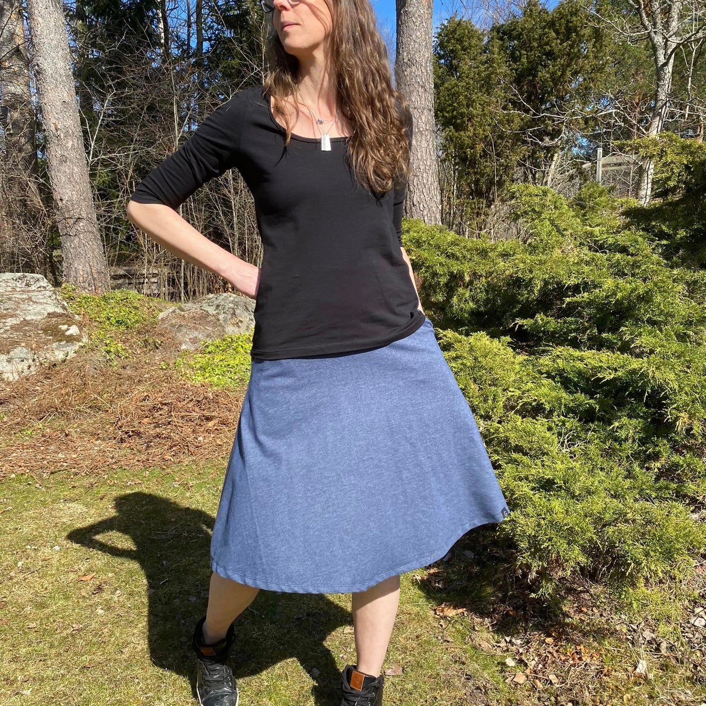 Simple Skirt Strl 34-56 PDF-mönster