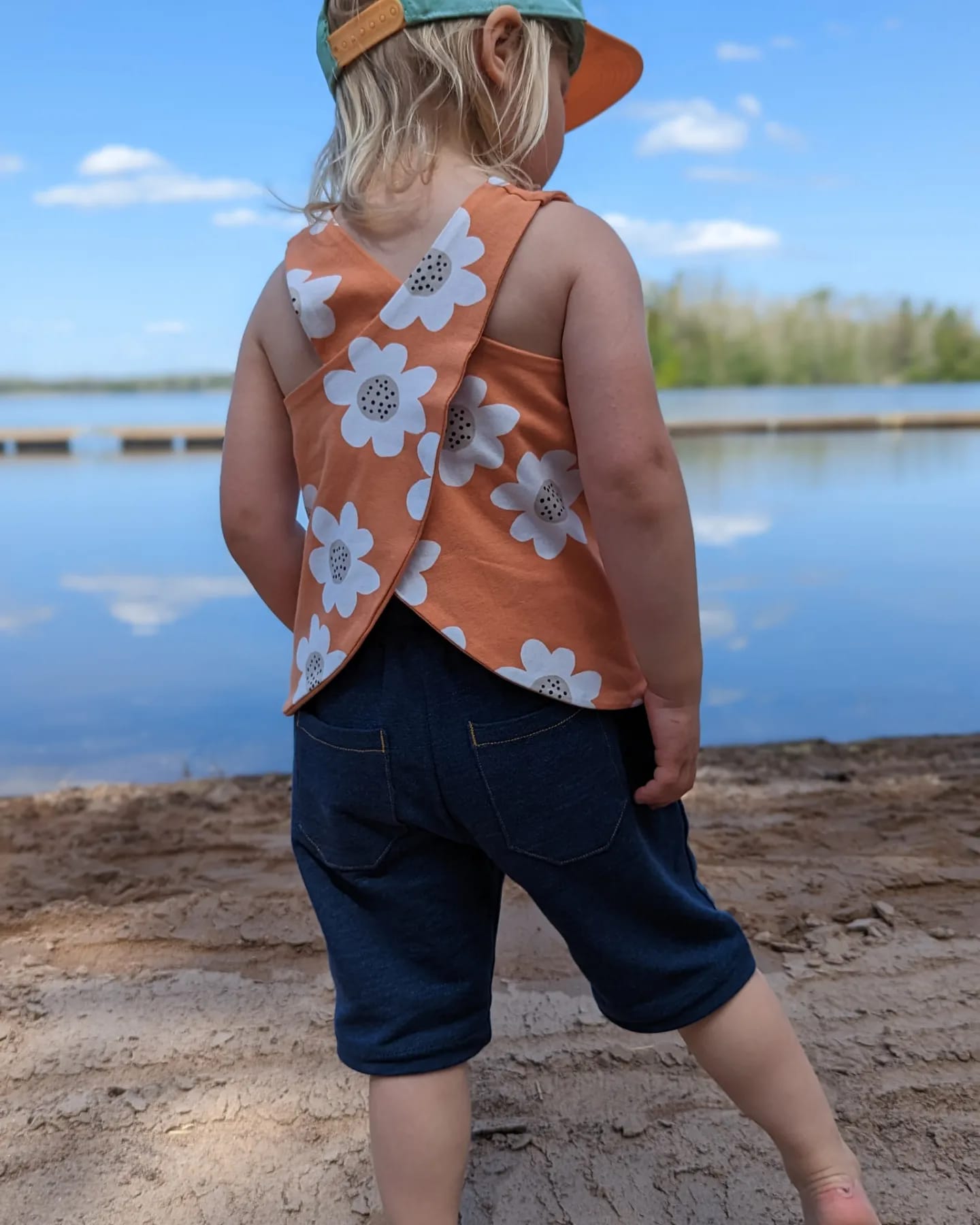 Wrap Around Top Strl 86-164 PDF-mönster