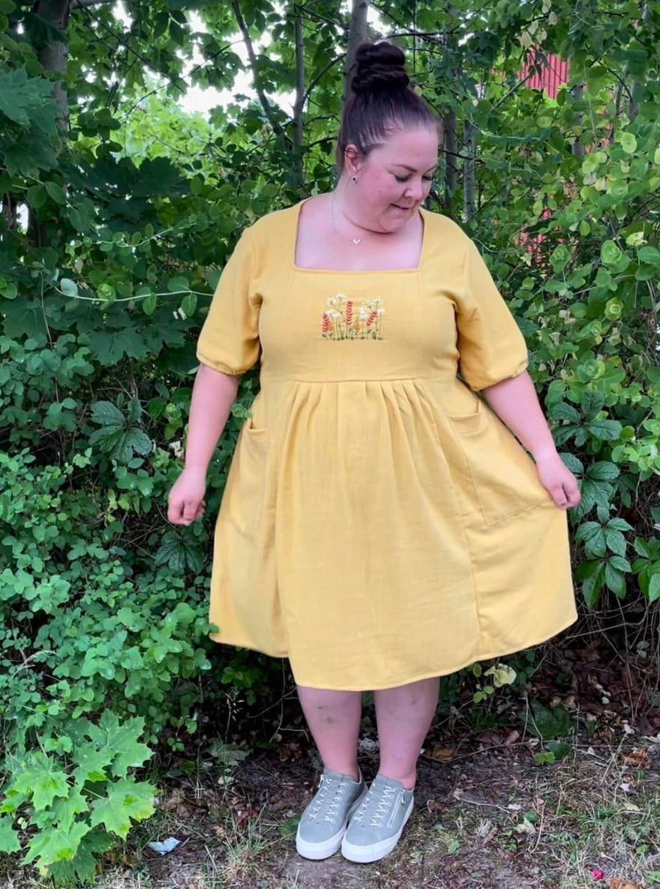 The Dolly Dress Strl 34-56 PDF-mönster