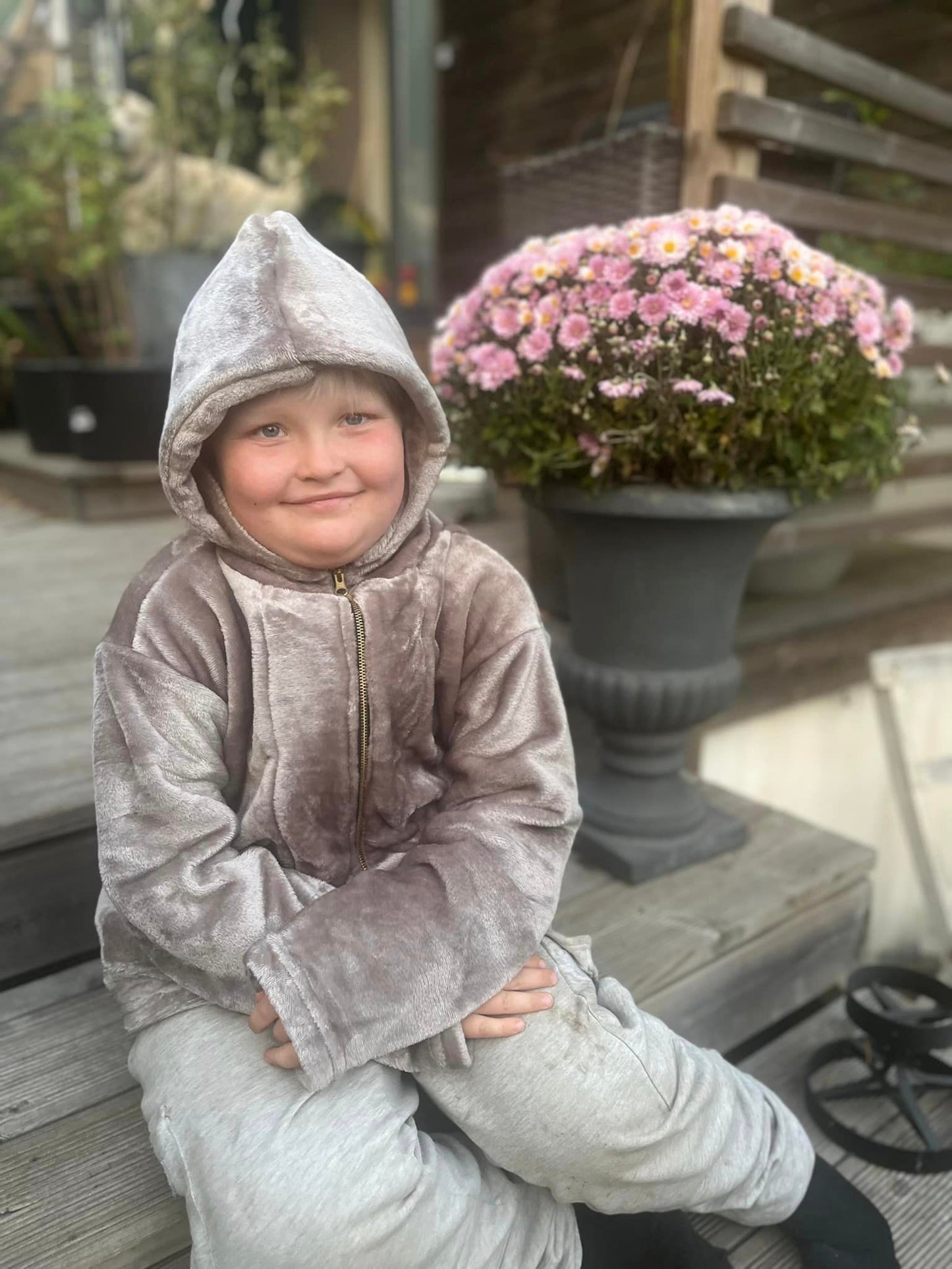 Cozy Coat Youth Strl 92-164 PDF-mönster