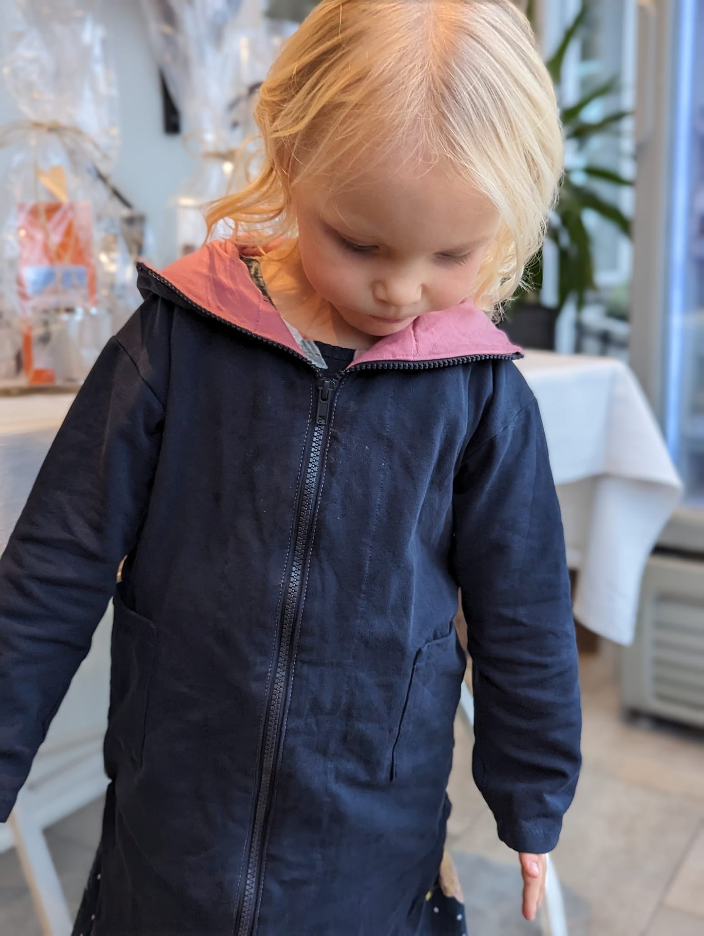 Cozy Coat Youth Strl 92-164 PDF-mönster