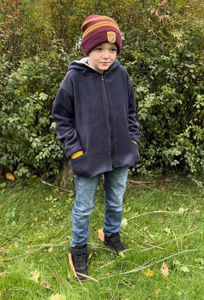 Cozy Coat Youth Strl 92-164 PDF-mönster