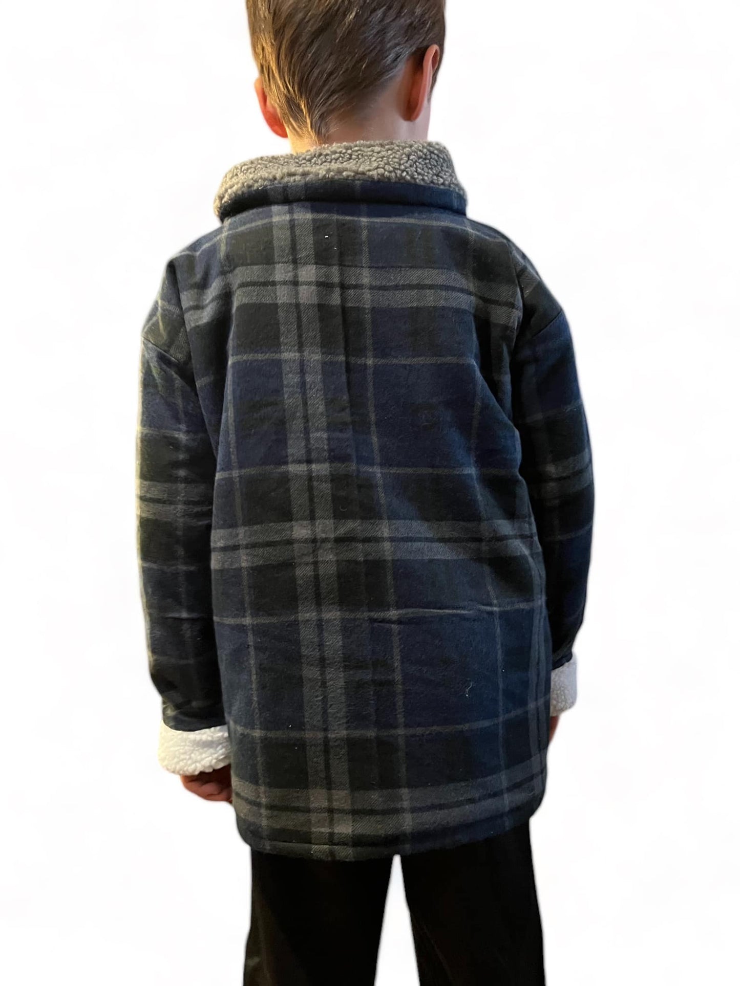 Cozy Coat Youth Strl 92-164 PDF-mönster