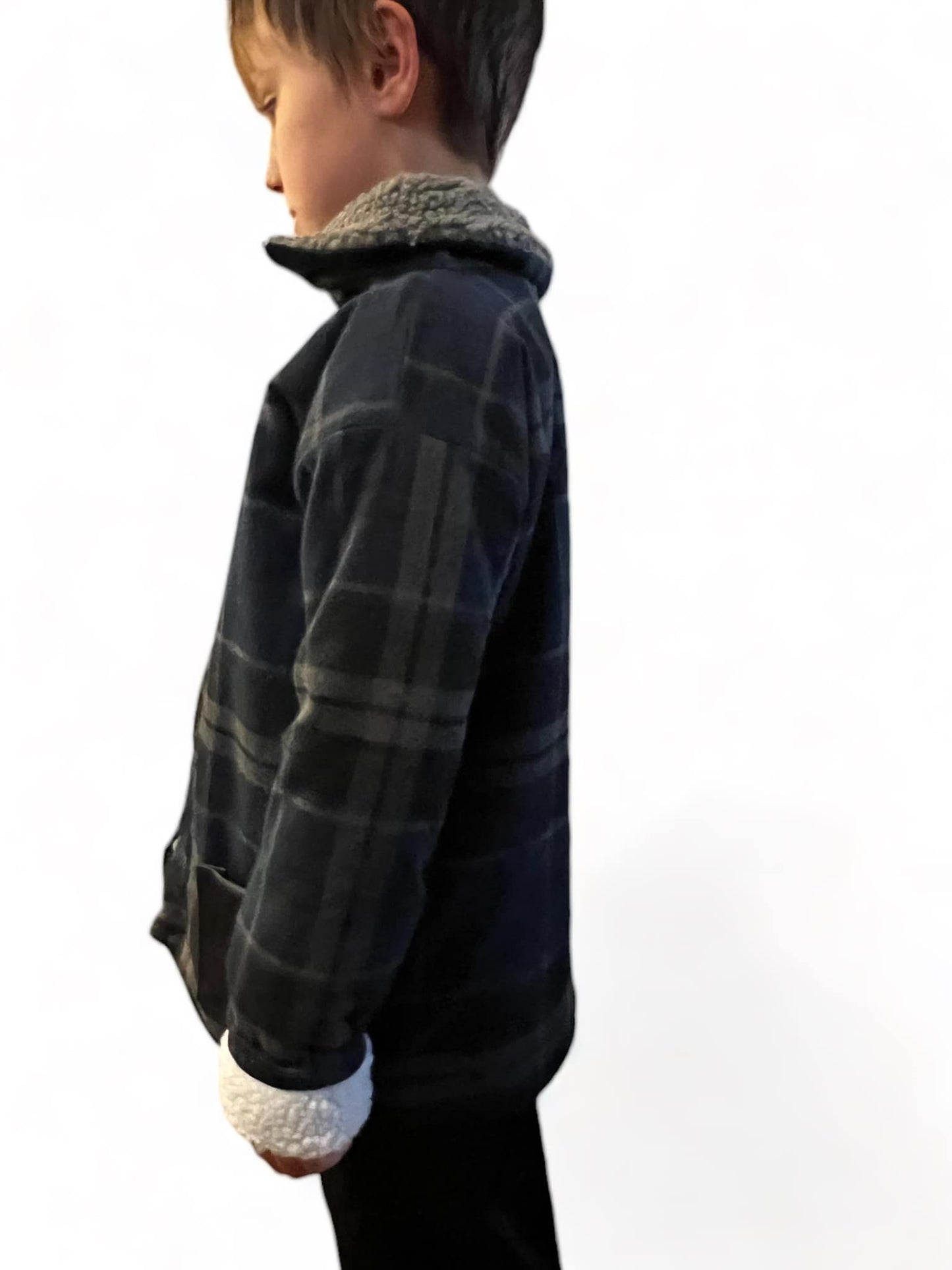 Cozy Coat Youth Strl 92-164 PDF-mönster