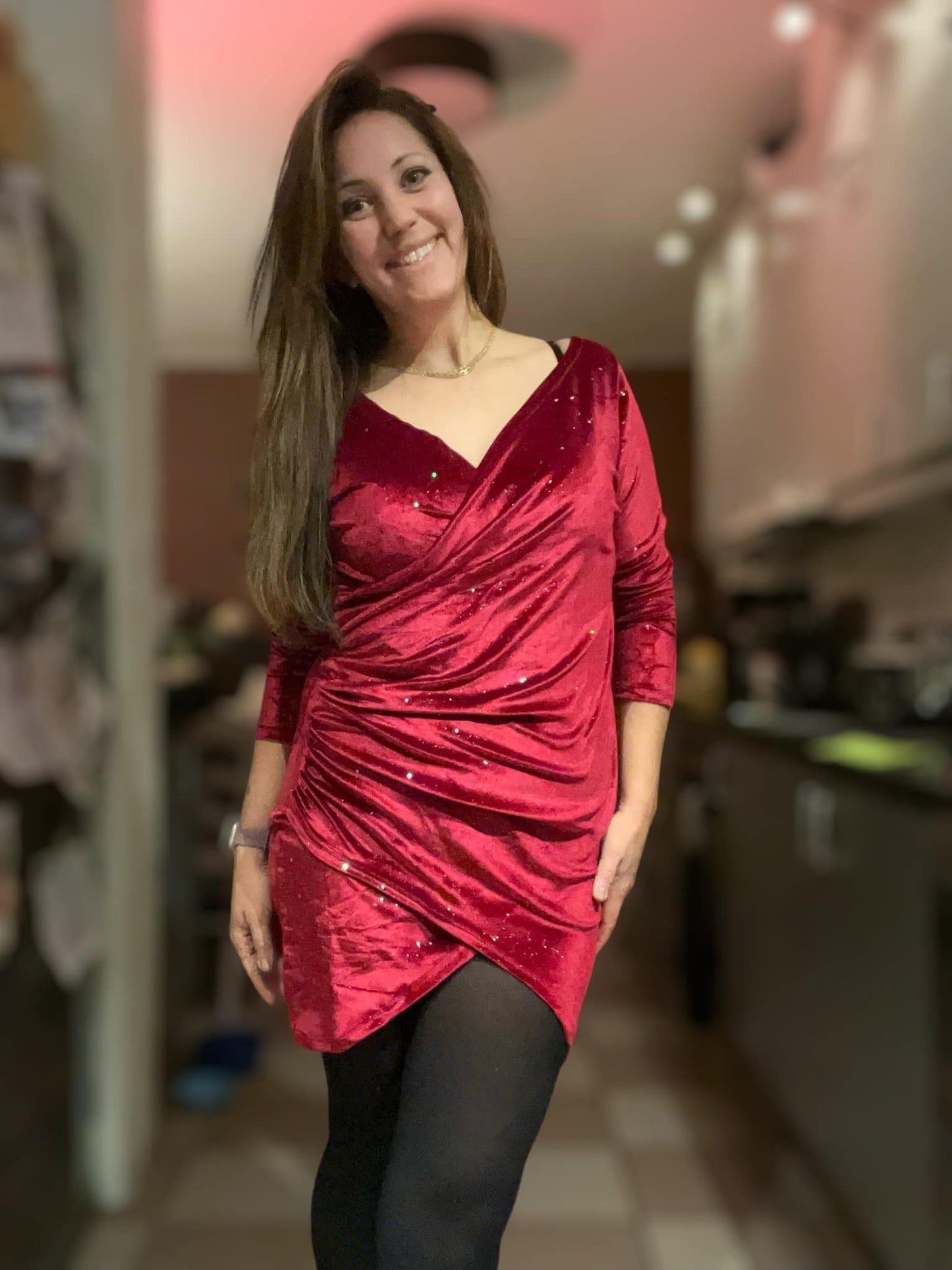 Festive Frolic Dress Strl 34-56 PDF-mönster