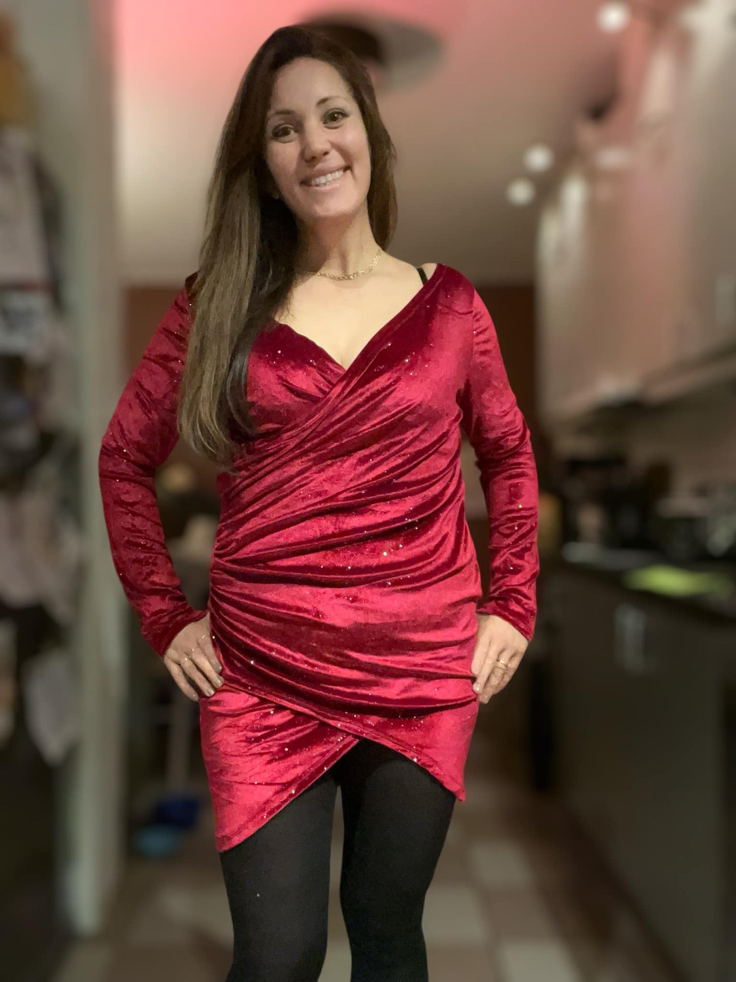Festive Frolic Dress Strl 34-56 PDF-mönster