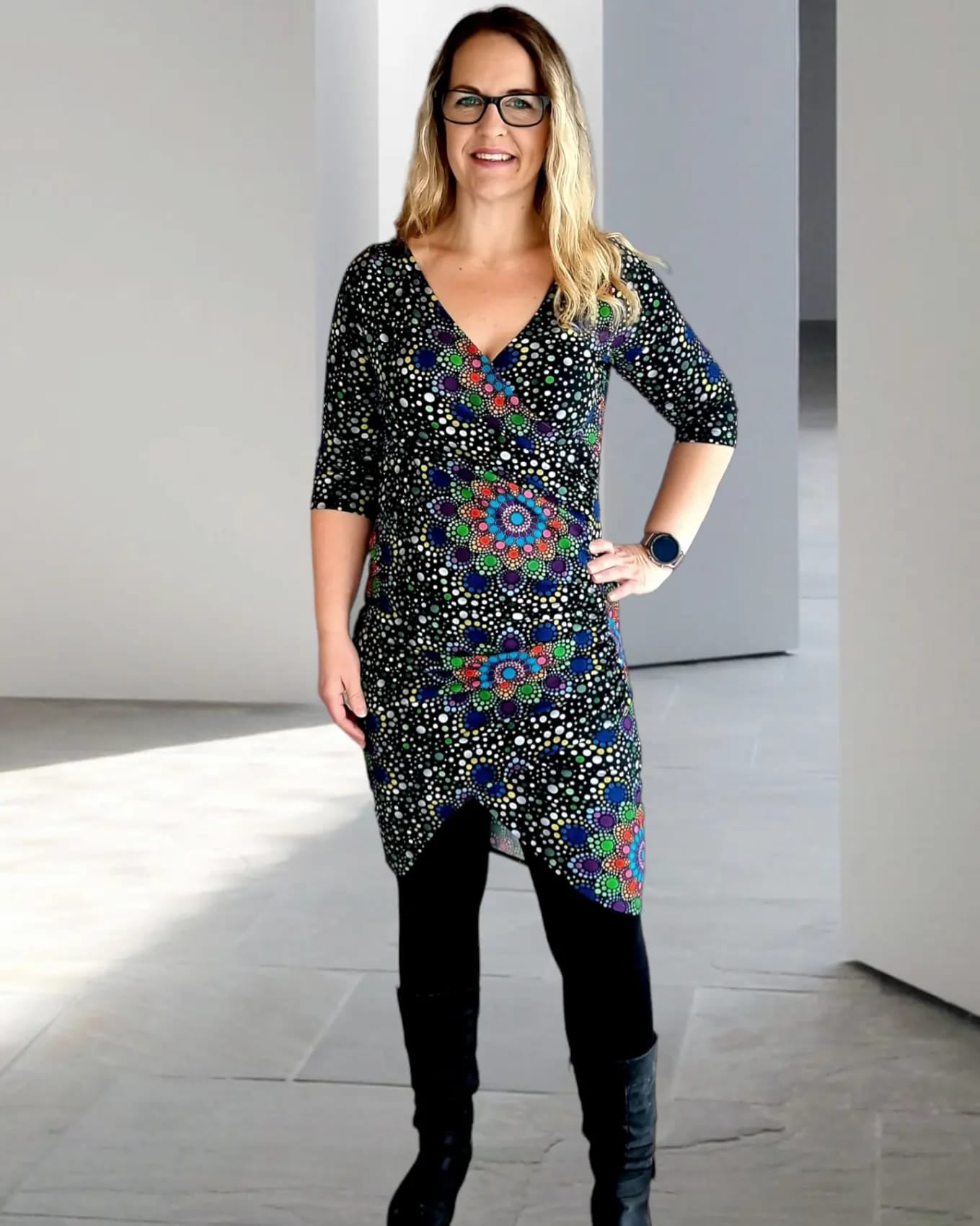 Festive Frolic Dress Strl 34-56 PDF-mönster
