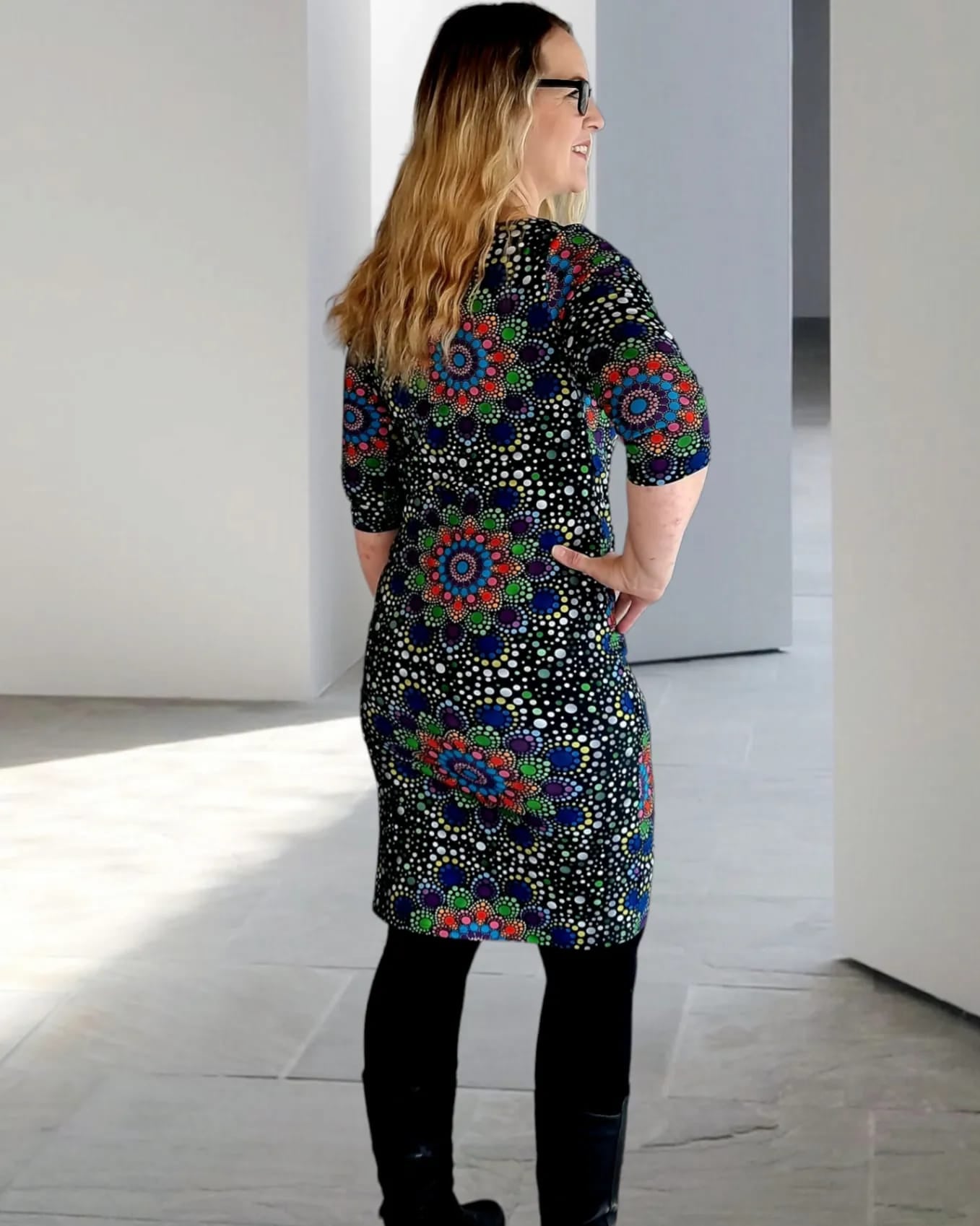 Festive Frolic Dress Strl 34-56 PDF-mönster