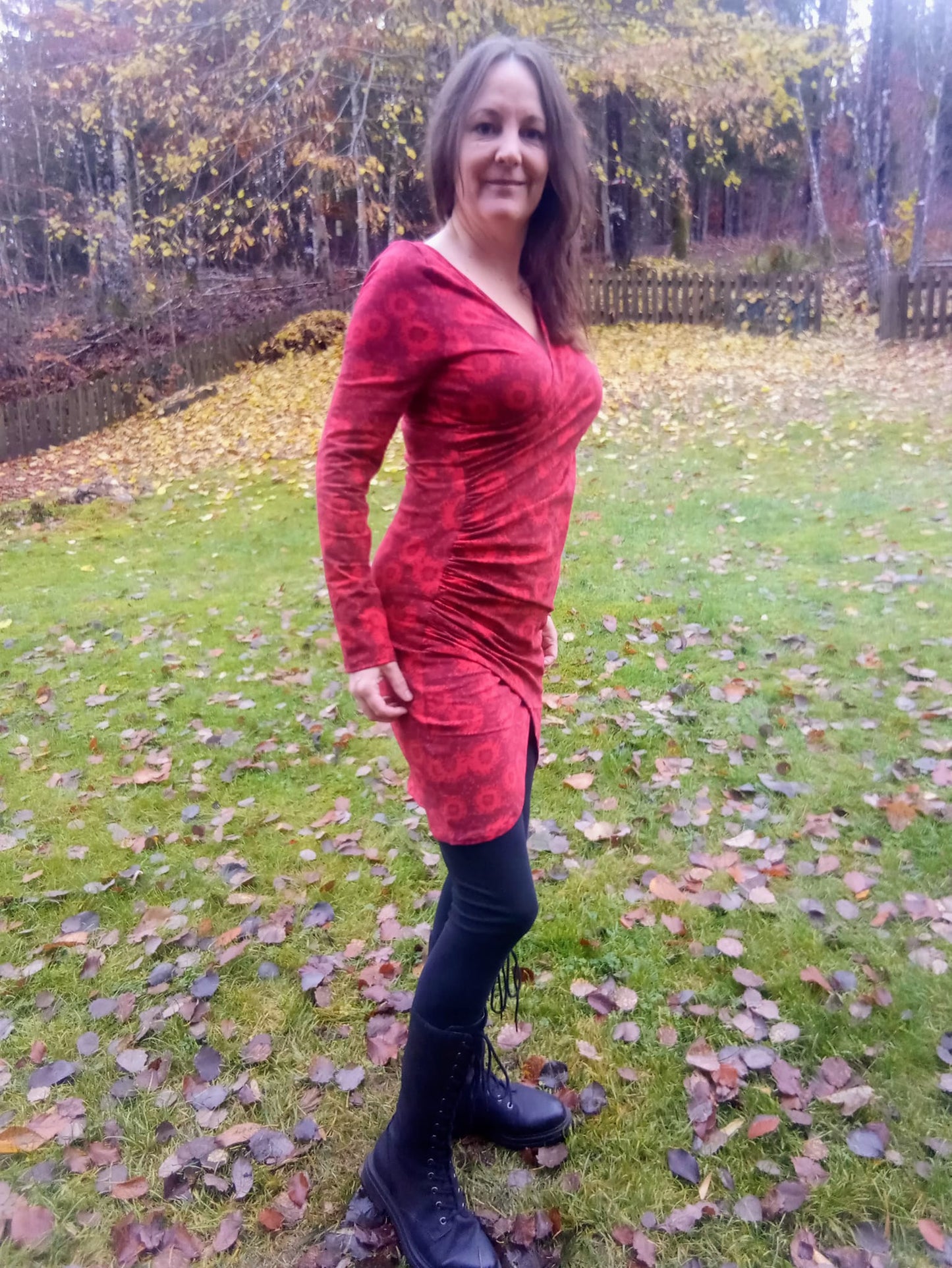 Festive Frolic Dress Strl 34-56 PDF-mönster
