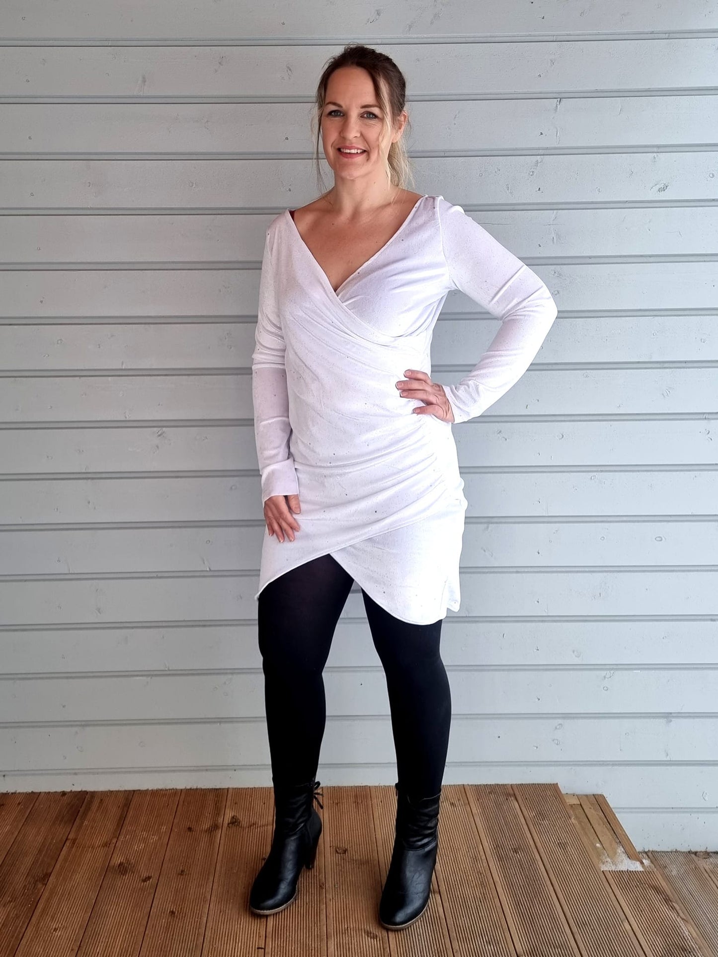 Festive Frolic Dress Strl 34-56 PDF-mönster
