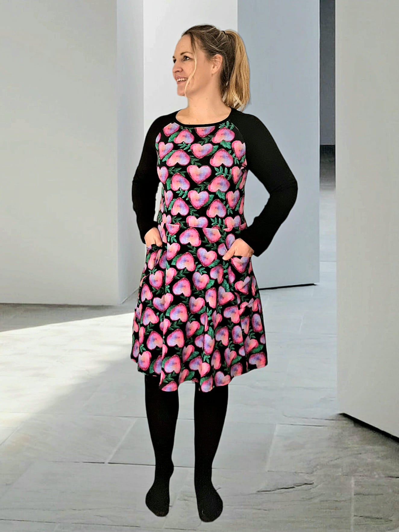 Frosty Finesse Dress Strl 34-56 PDF-mönster