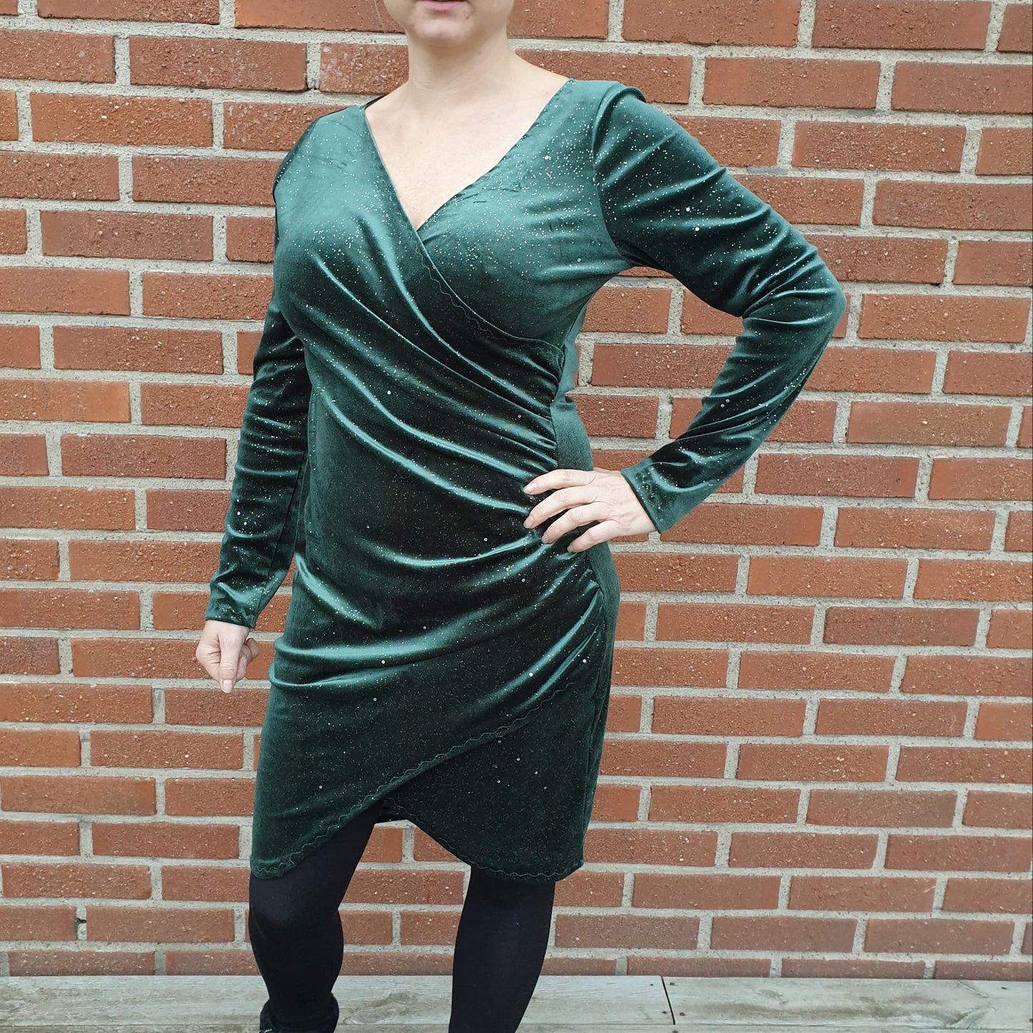 Festive Frolic Dress Strl 34-56 PDF-mönster