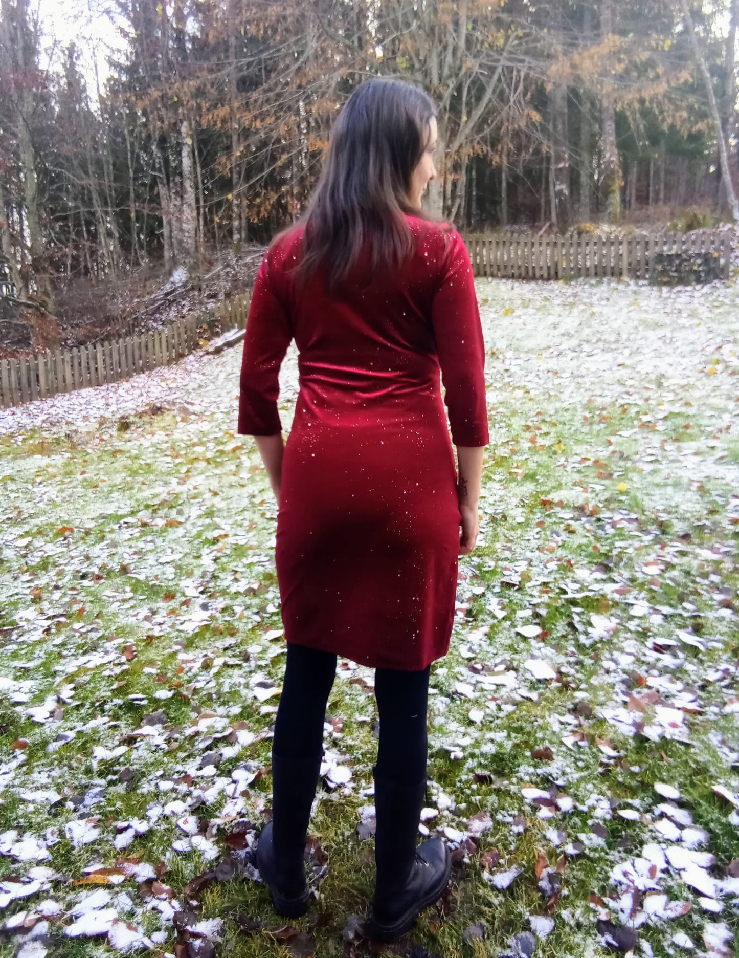 Festive Frolic Dress Strl 34-56 PDF-mönster