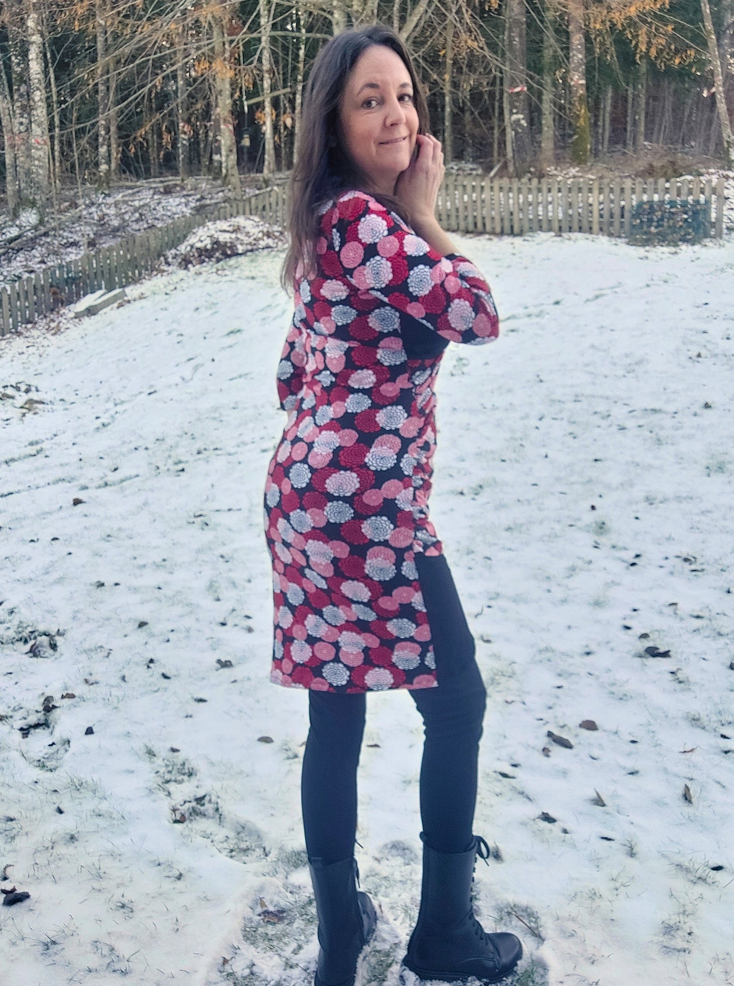 Festive Frolic Dress Strl 34-56 PDF-mönster