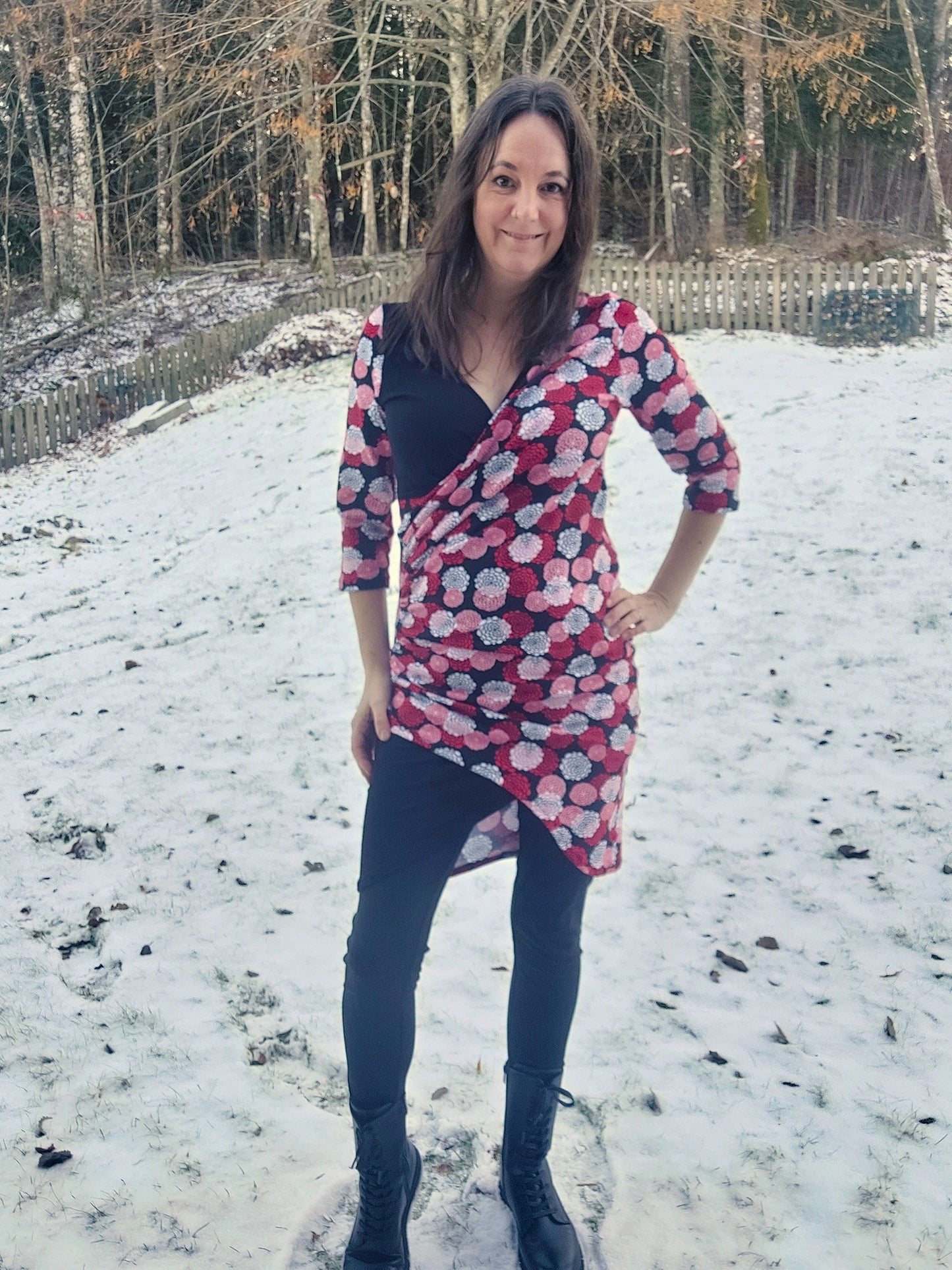 Festive Frolic Dress Strl 34-56 PDF-mönster