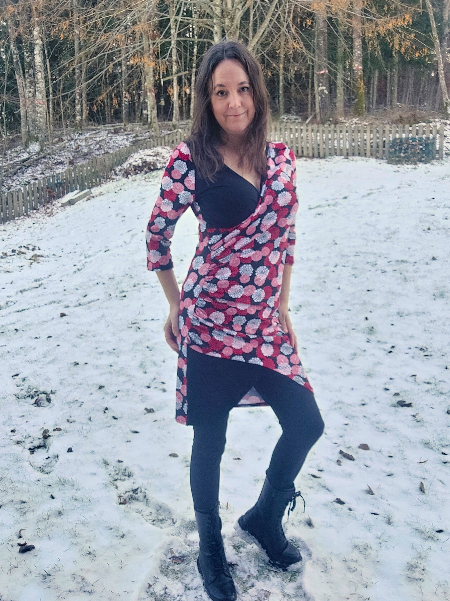 Festive Frolic Dress Strl 34-56 PDF-mönster
