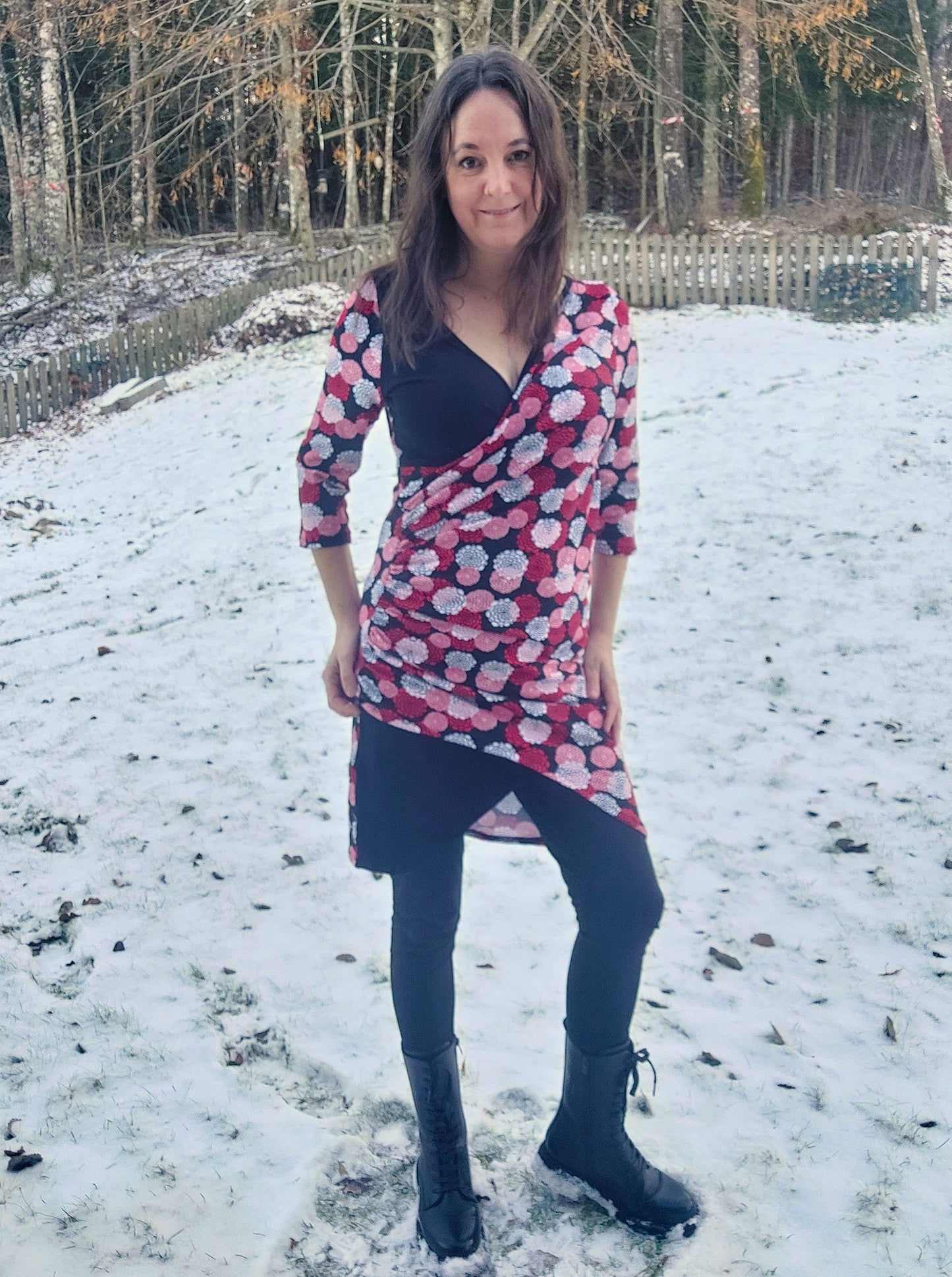 Festive Frolic Dress Strl 34-56 PDF-mönster
