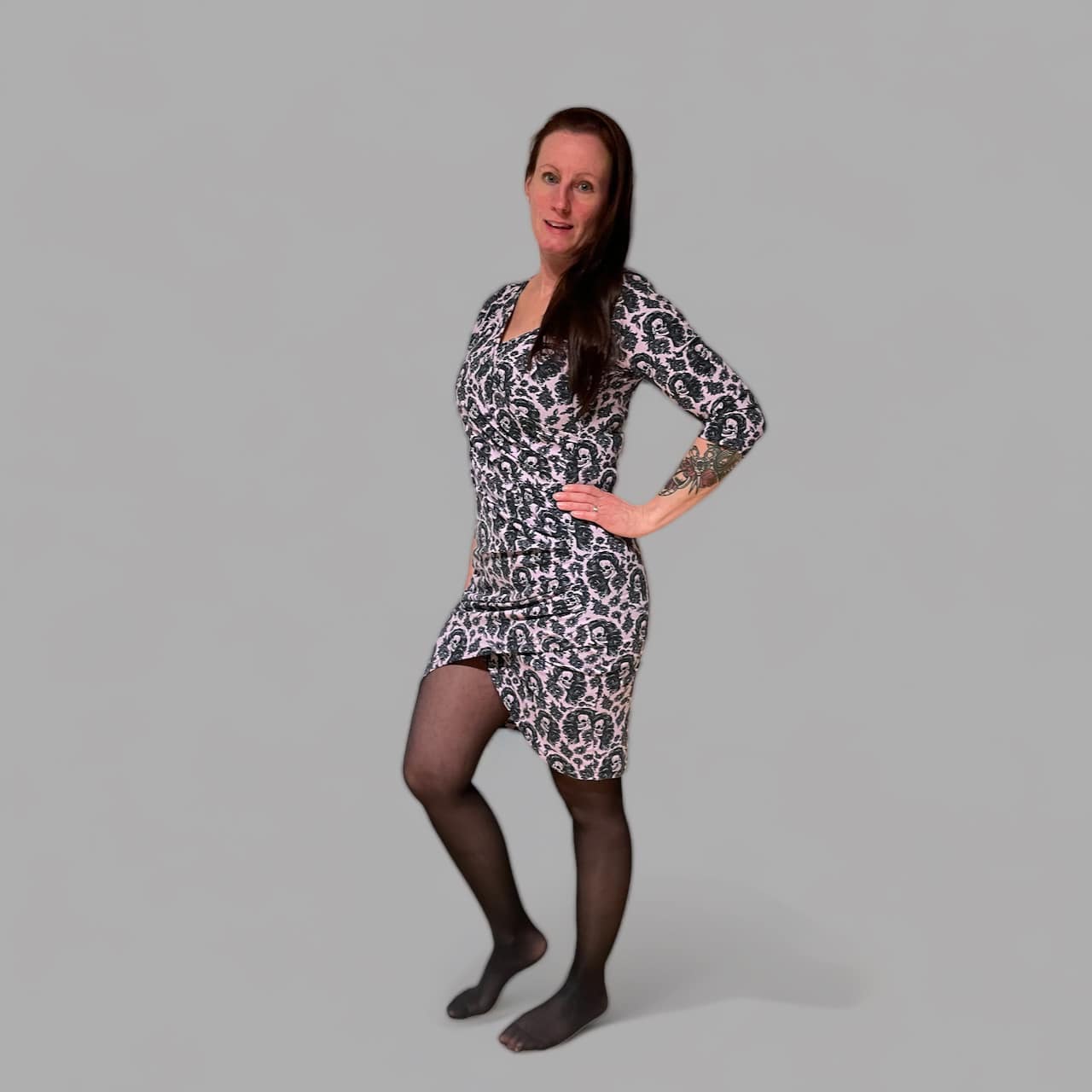 Festive Frolic Dress Strl 34-56 PDF-mönster