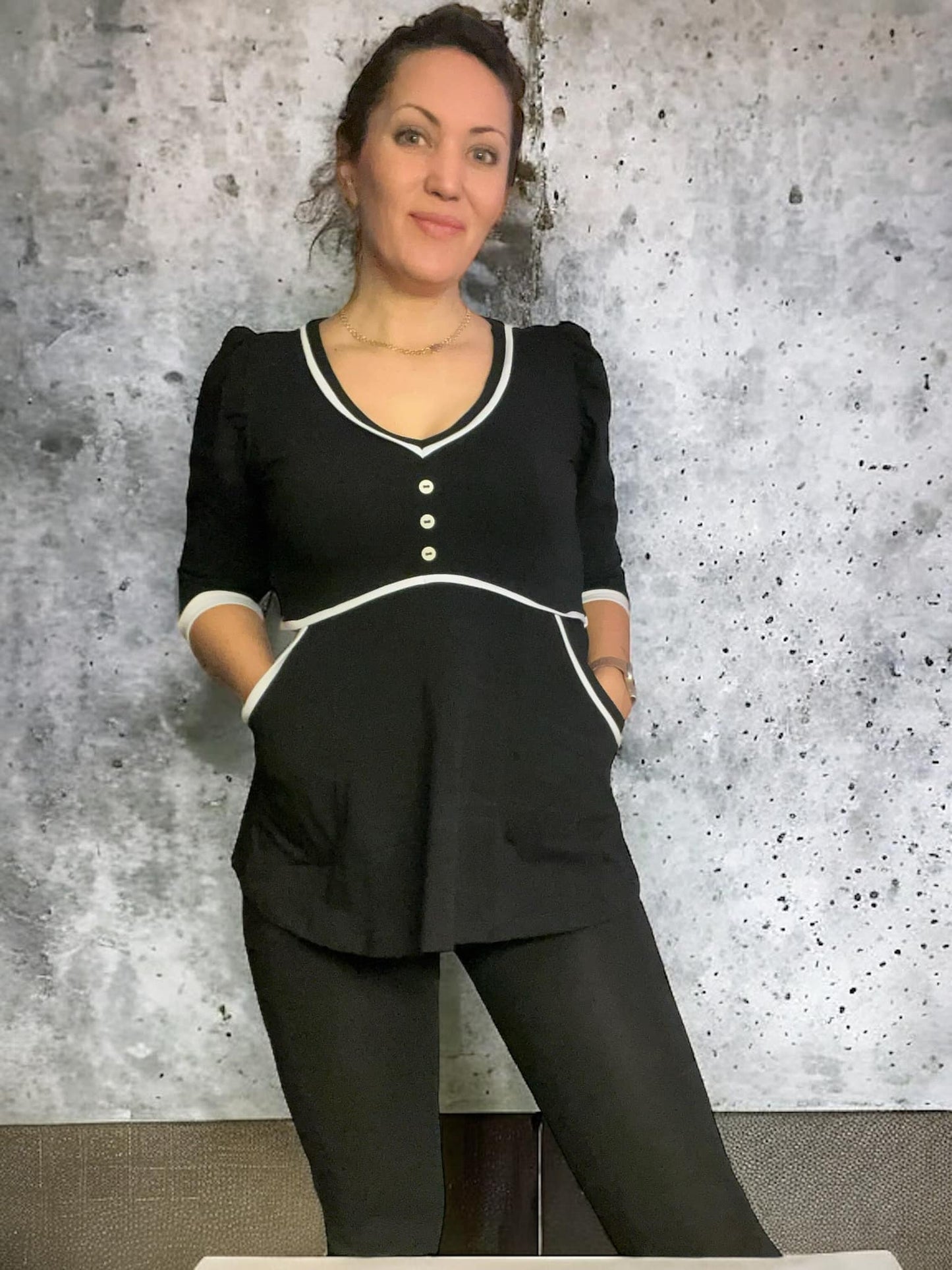 Button Up Dress Strl 34-56 Pappersmönster FÖRHANDSBOKNING