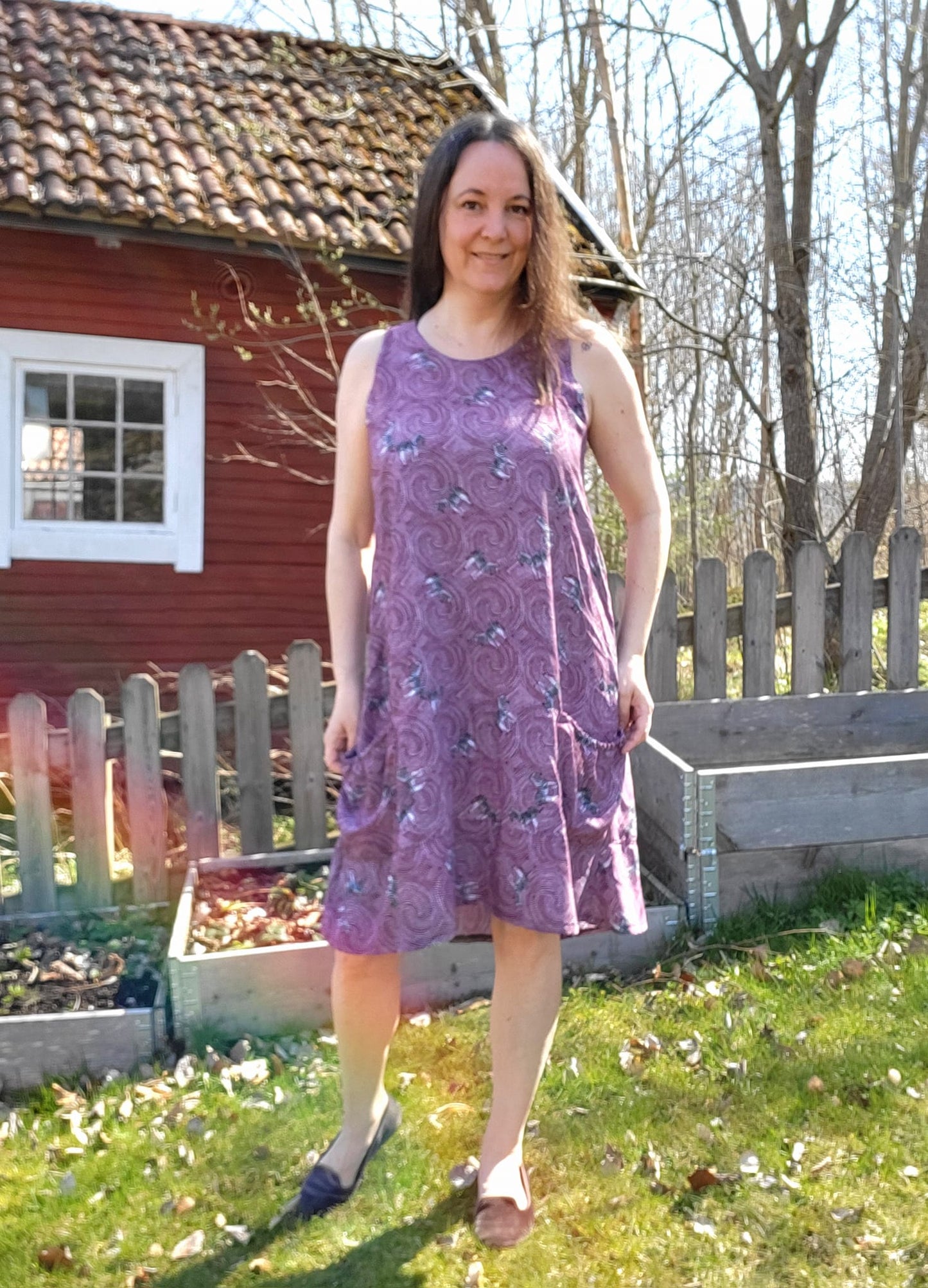 Graduation Dress Adult Strl 34-56 Pappersmönster