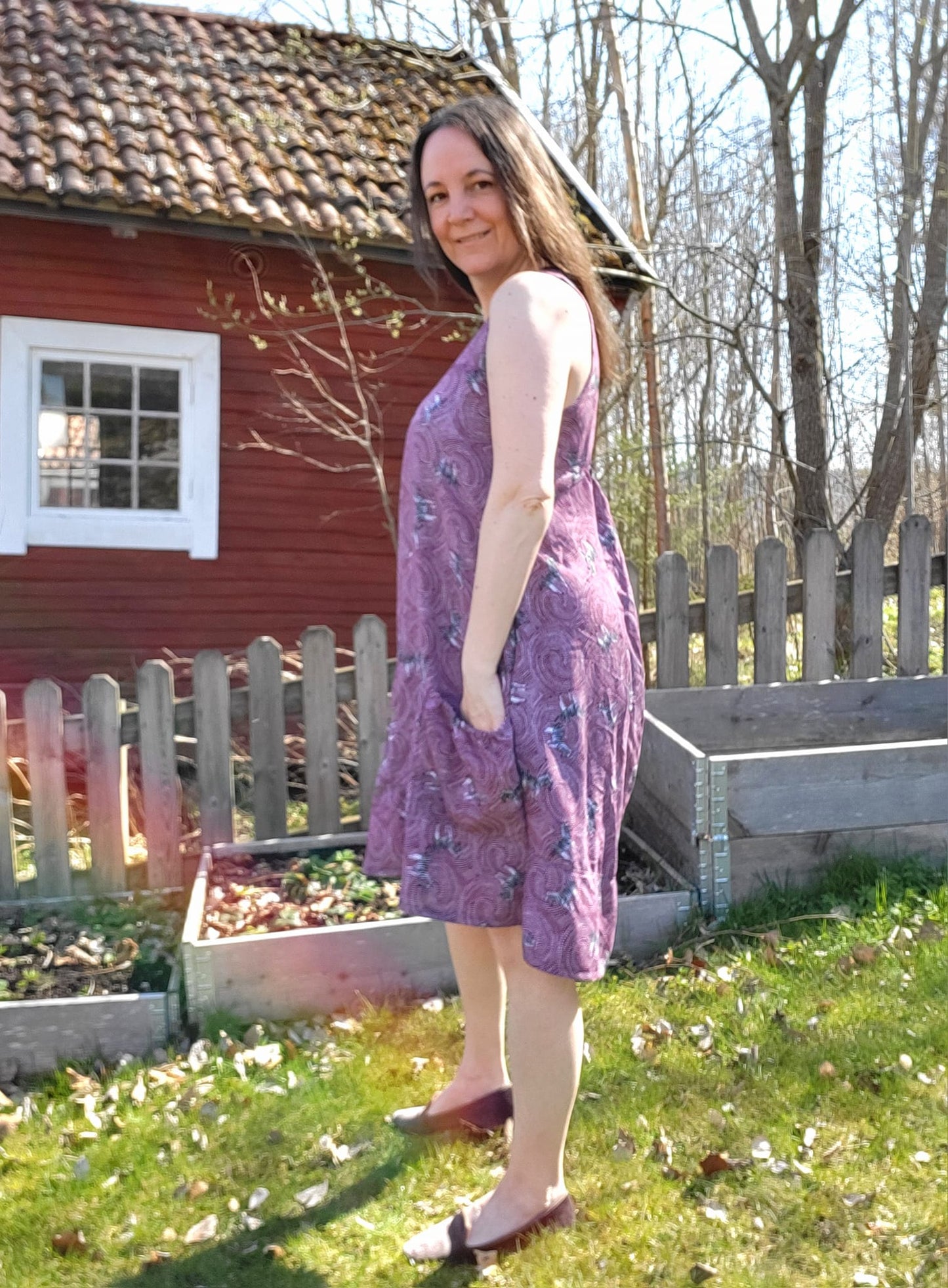 Graduation Dress Adult Strl 34-56 Pappersmönster