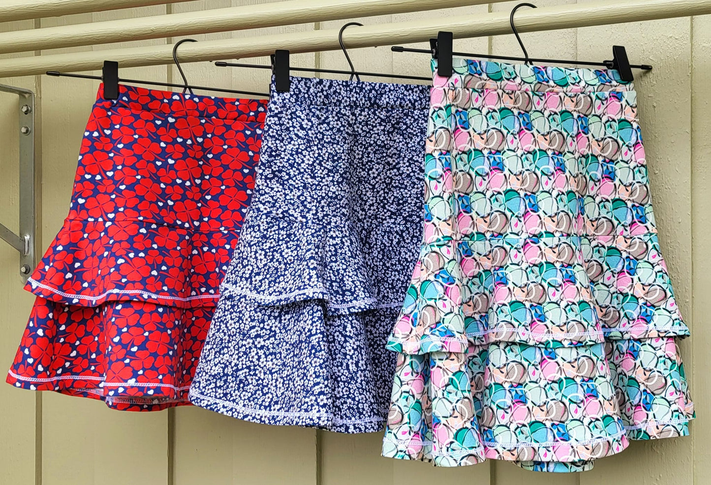 Sweet Summer Skirts Strl 80-170 PDF-mönster