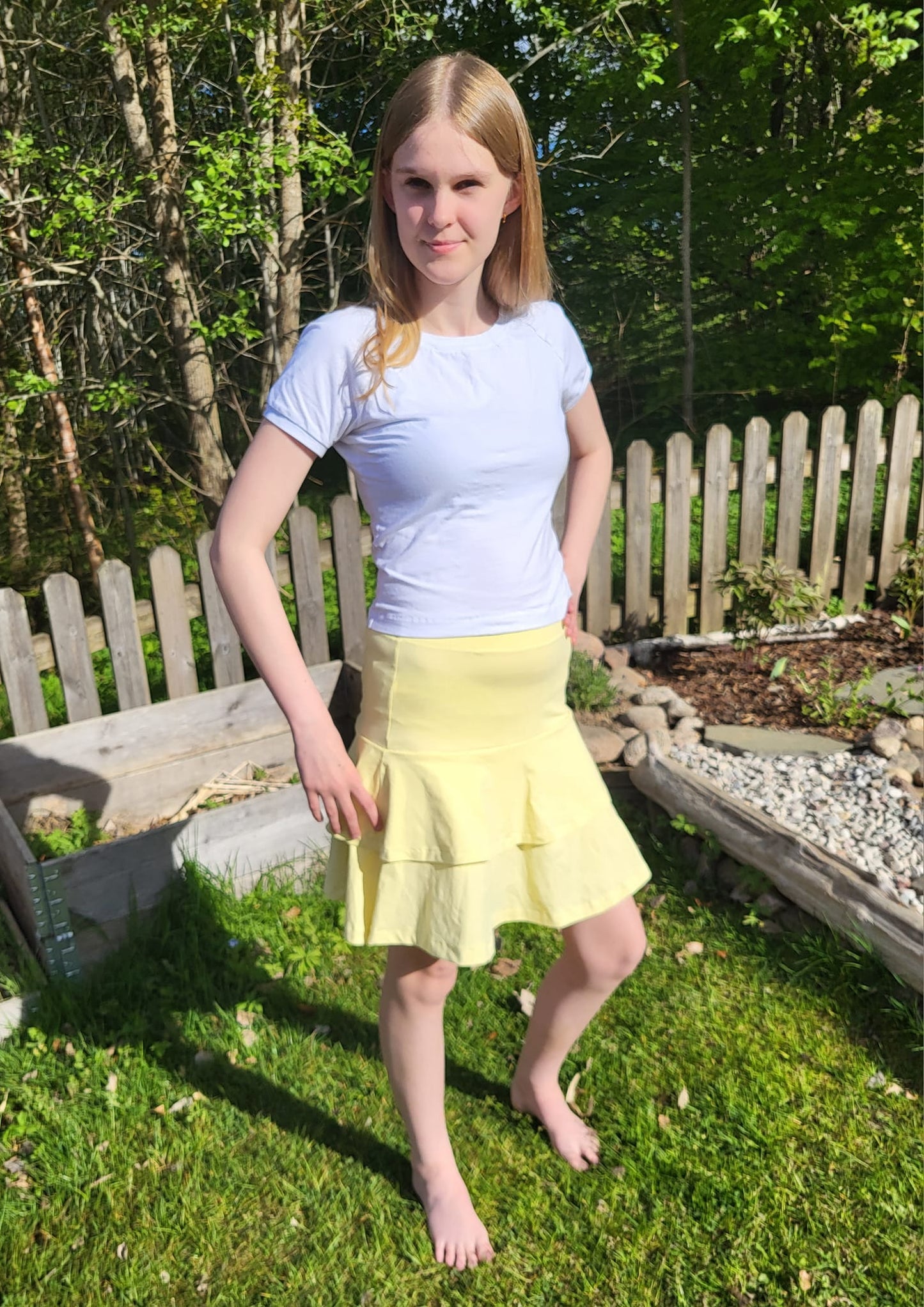 Sweet Summer Skirts Strl 80-170 PDF-mönster