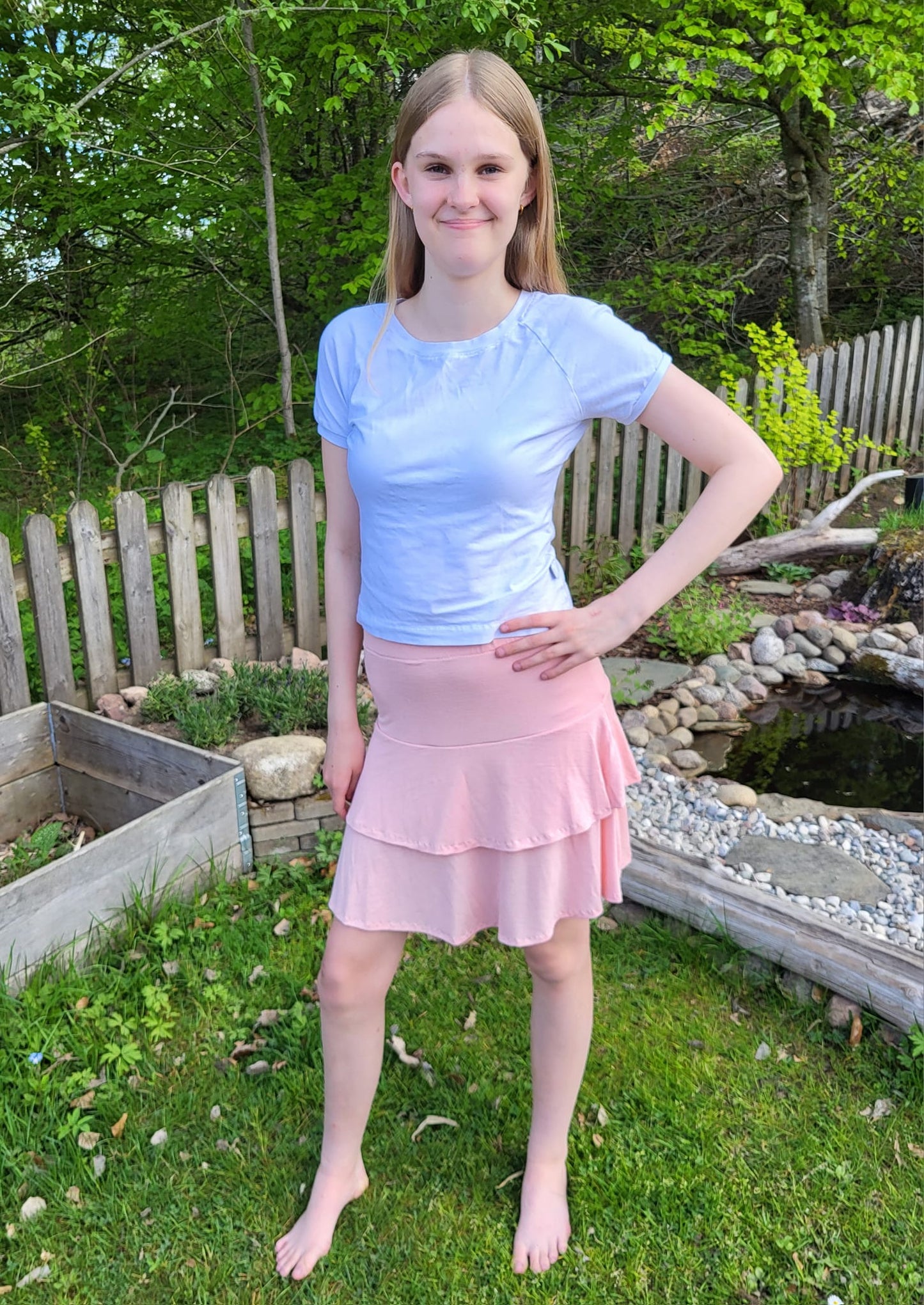 Sweet Summer Skirts Strl 80-170 PDF-mönster