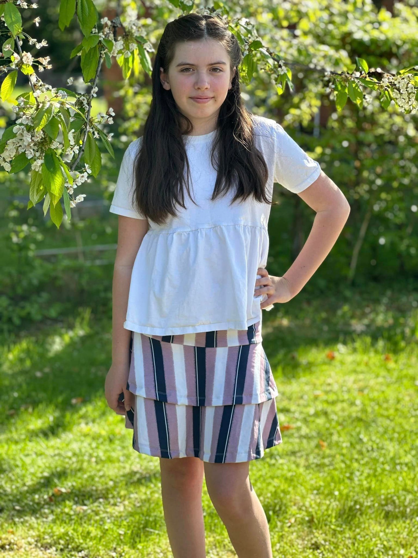 Sweet Summer Skirts Strl 80-170 PDF-mönster