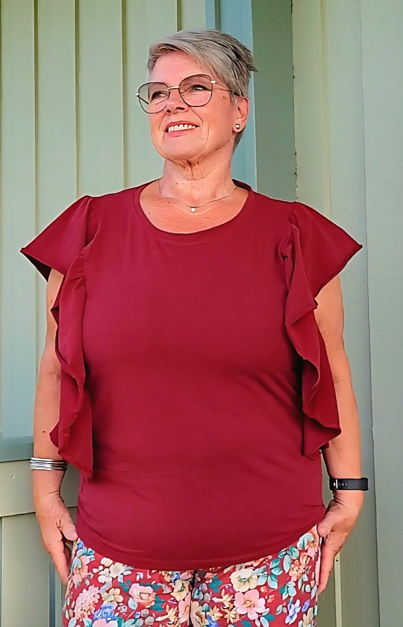 Frillie Top Adult Strl 34-56 Pappersmönster FÖRHANDSBOKNING