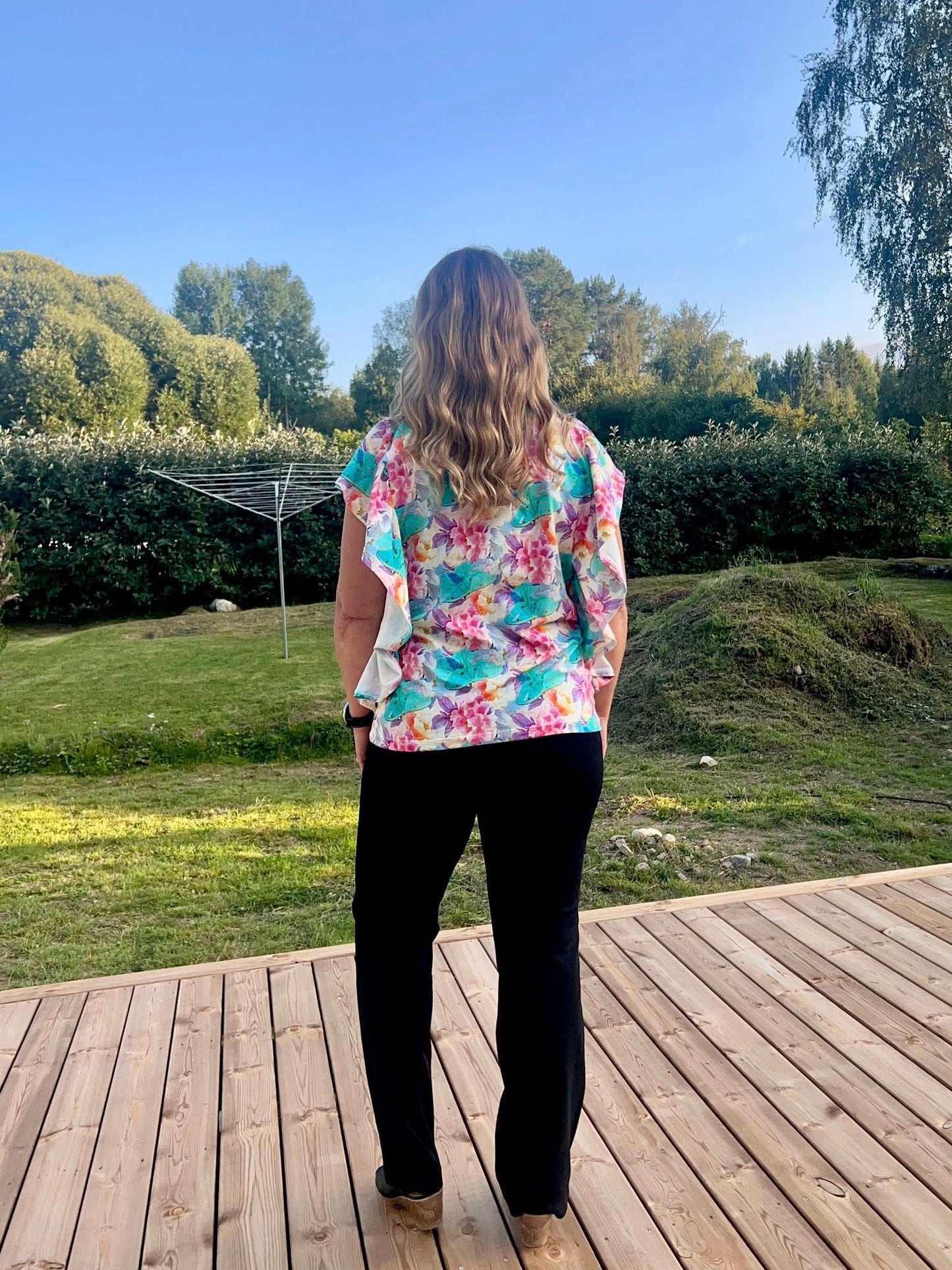 Frillie Top Adult Strl 34-56 Pappersmönster FÖRHANDSBOKNING
